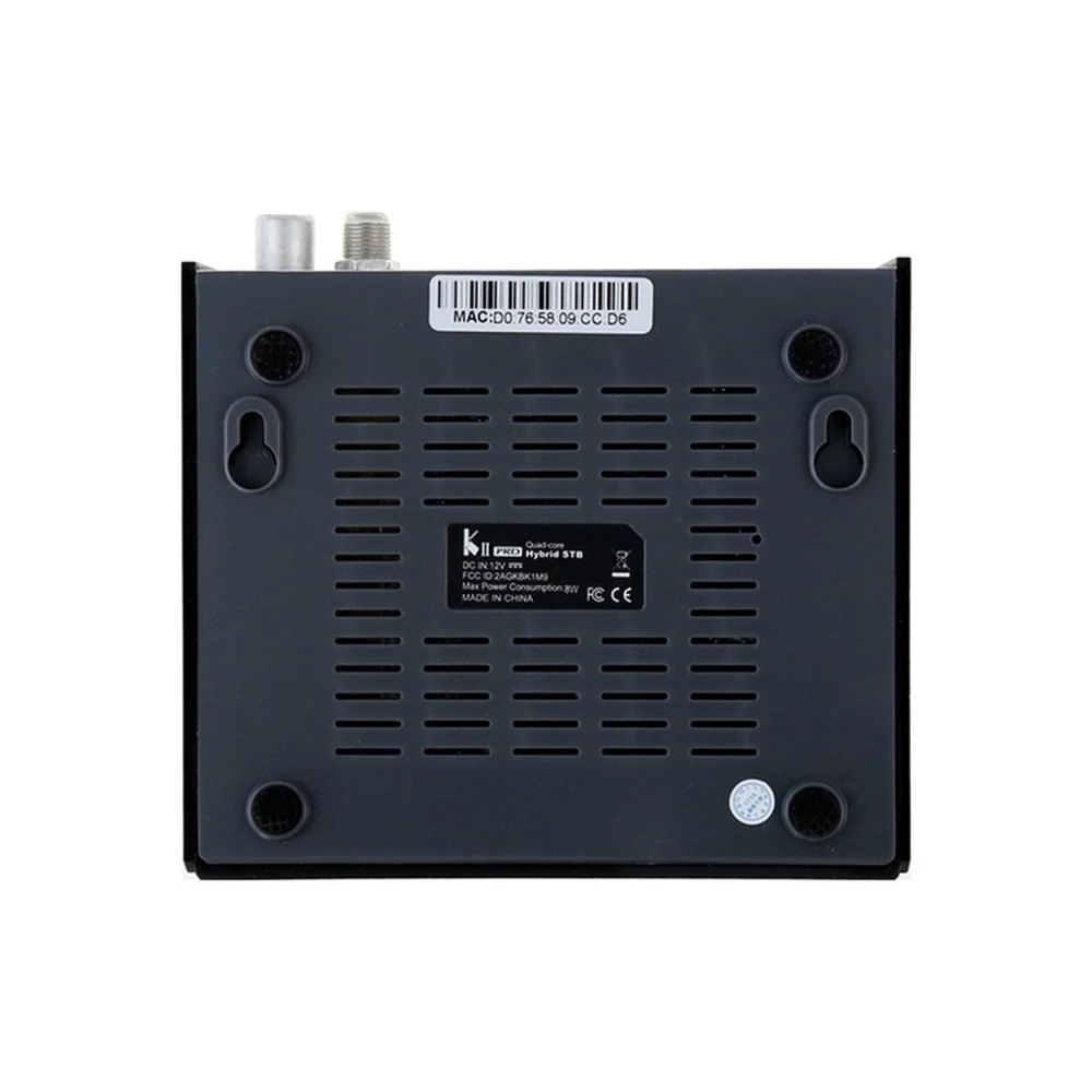 Kii Pro dobbelt tuner DVB-S2 DVB-T2 Android TV Box 2GB/16GB 4K