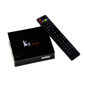 Kii Pro dobbelt tuner DVB-S2 DVB-T2 Android TV Box 2GB/16GB 4K