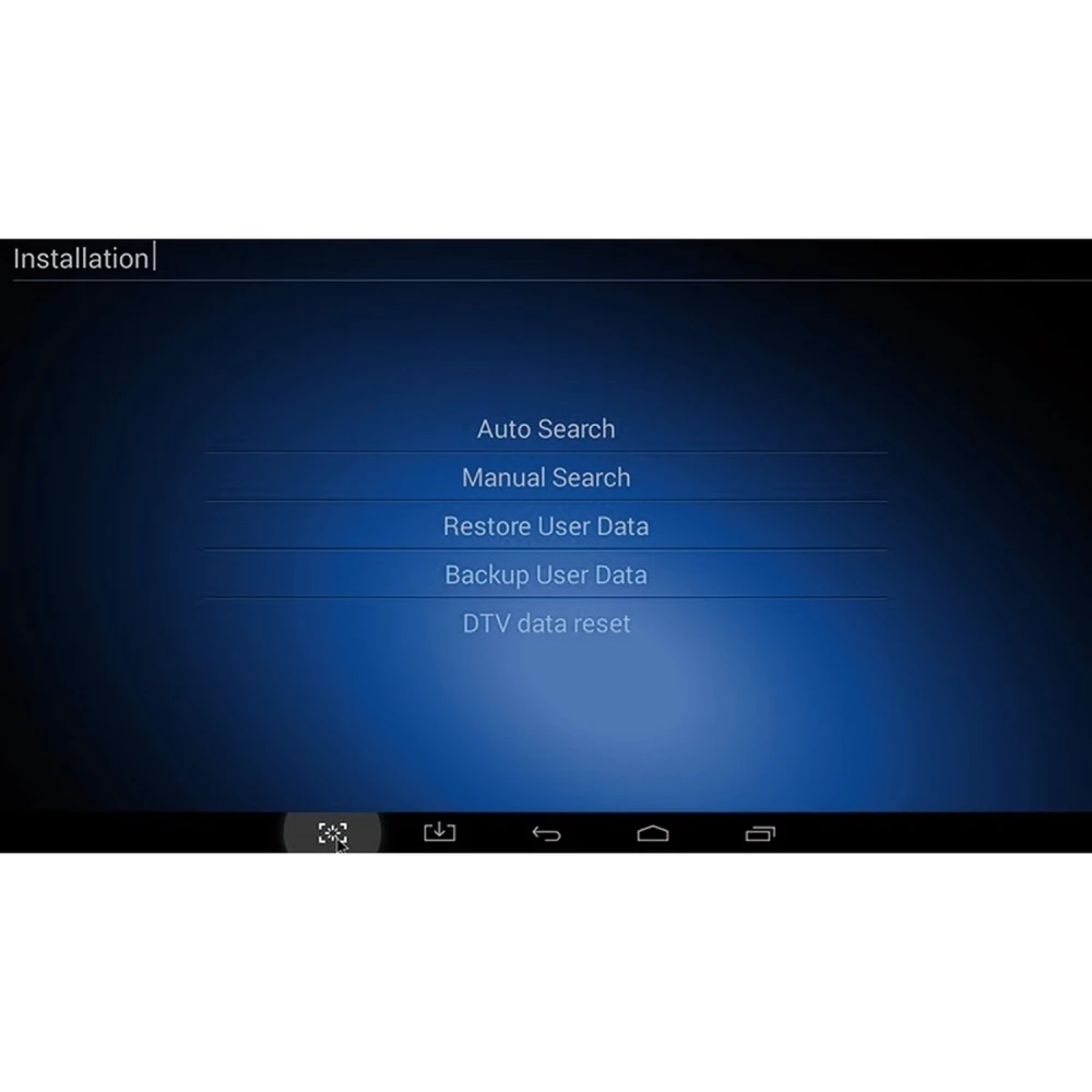Kii Pro dobbelt tuner DVB-S2 DVB-T2 Android TV Box 2GB/16GB 4K