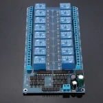 16-kanals 12V relæmodul til Arduino - kompatibel satkit