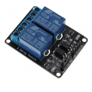 Kit med 2 relæer 5V til Arduino - 2-kanals modul