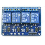 Kompatibelt kit med 4 relæer 5V til Arduino - 4 kanaler