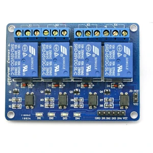 Kompatibelt kit med 4 relæer 5V til Arduino - 4 kanaler