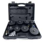 Turbokompresor Lækagetester Kit 9 Dele med Manometer Turbo Tryktest