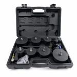 Turbokompresor Lækagetester Kit 9 Dele med Manometer Turbo Tryktest