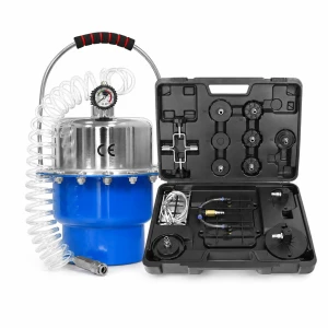 Pneumatisk Bremse- og Koblingsudlufter Kit 5L med Manometer og Adaptere