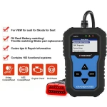 Konnwei KW350 diagnoseværktøj til fuldt system for VW Audi Seat Skoda