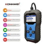 Konnwei KW350 diagnoseværktøj til fuldt system for VW Audi Seat Skoda