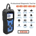 Konnwei KW350 diagnoseværktøj til fuldt system for VW Audi Seat Skoda