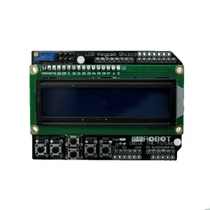 LCD Keypad Shield LCD1602 kompatibel med Arduino med integreret skærm og knapper