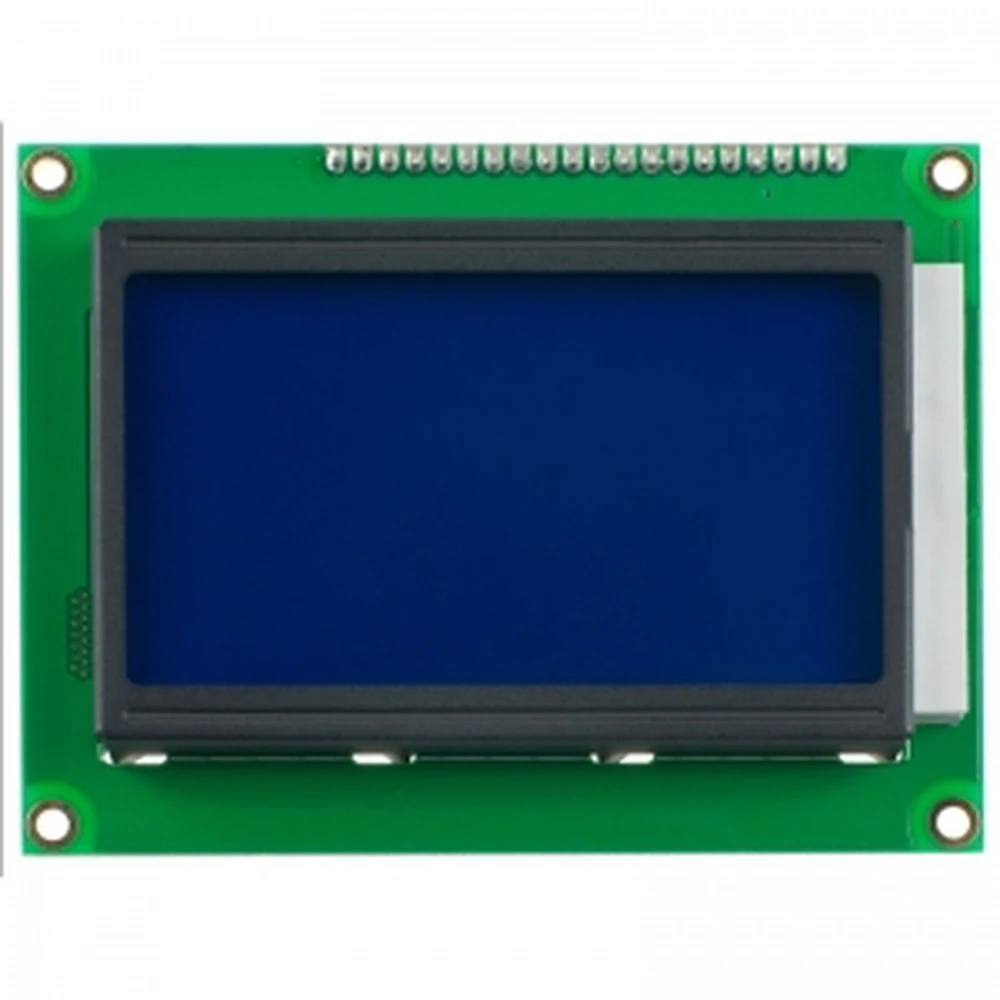 Lcd12864 128x64 grafisk display til Arduino Uno og Mega2560 med blå baggrund