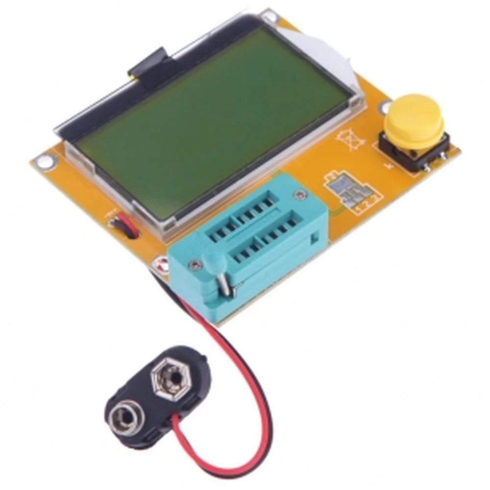 LCR-T4 tester til transistor, kondensatorer, ESR, induktans og modstand
