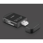 Alt-i-en USB 2.0 hukommelseskortlæser til Micro SD, MMC, SDHC, TF og M2