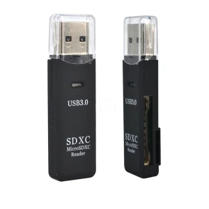 USB 3.0 kortlæser til SD, SDXC, MicroSD og MicroSDXC – kompatibel med alle systemer