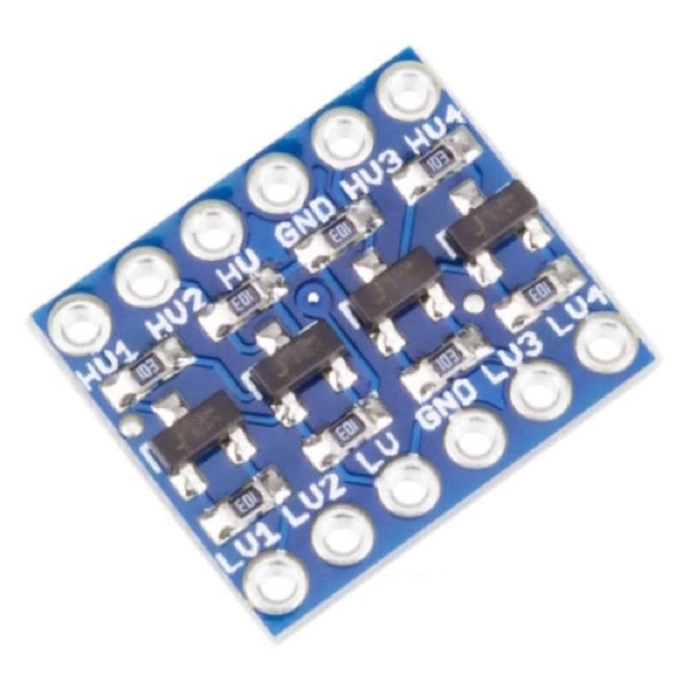 Level Shifter - Bidirektionel 4-kanals logikniveauomformer 5V til 3.3V
