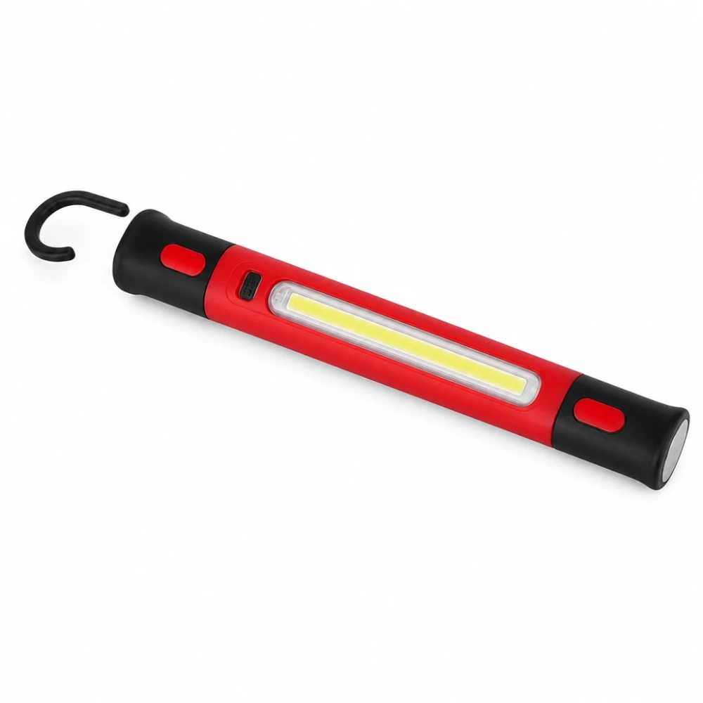 Genopladelig Magnetisk COB LED Lygte Arbejdslampe Værksted Inspektion Bil