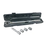 Momentnøgle 1/2'' 28-210 Nm med forlænger og 3 toppe TSX TOOL