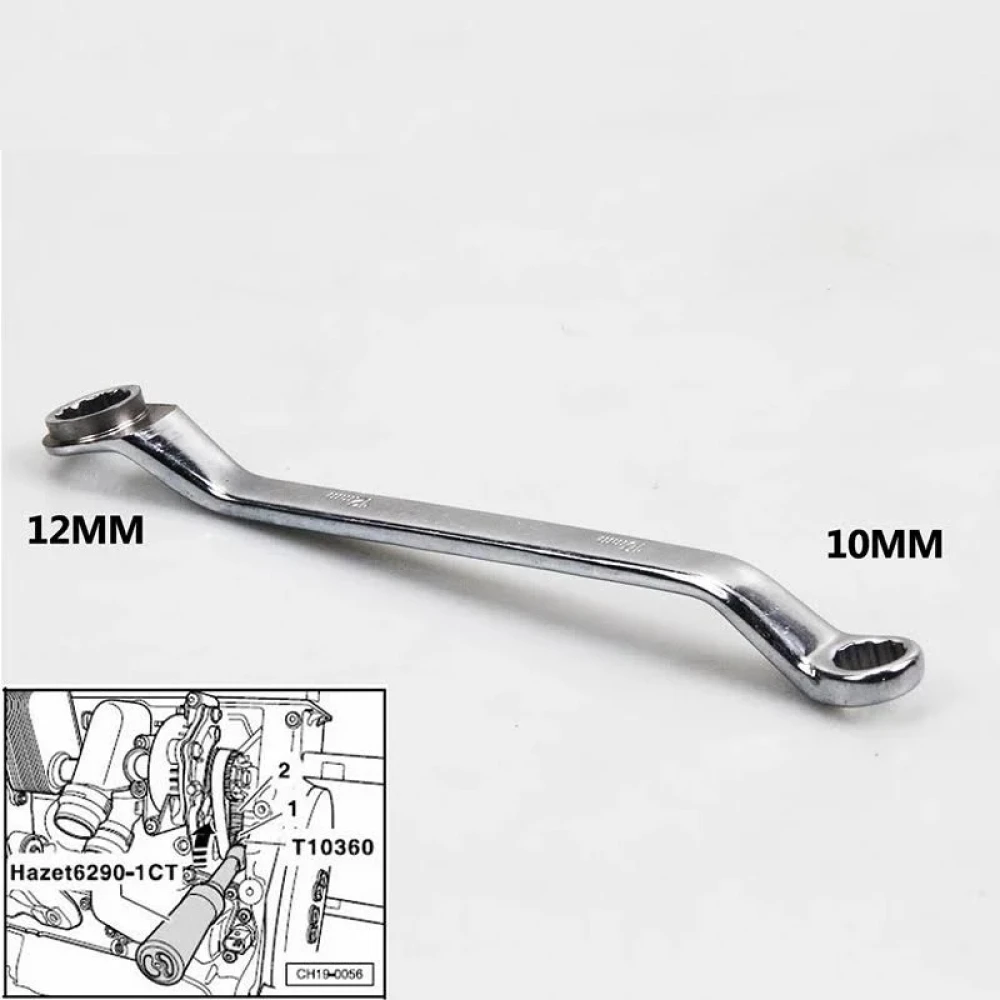 T10360 12mm vandpumpe remskive nøgle til Volkswagen Audi EA888