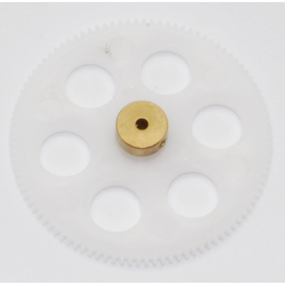 M1-020 nedre gear-enhed - reservedel til RC-helikoptere fra Satkit