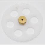 M1-020 nedre gear-enhed - reservedel til RC-helikoptere fra Satkit
