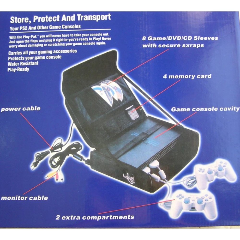 Transportkuffert til Playstation 2 - tag din konsol sikkert med