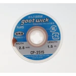 GOOT WICK CP-2515 aflodningsflet 2,5 mm x 1,5 meter