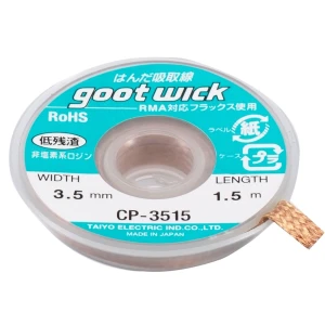 GOOT WICK CP-3515 desoldering braid til professionel lodning og præcision