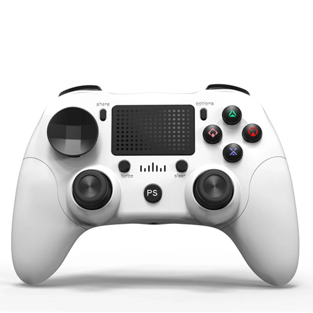 Kompatibel PS4-controller hvid trådløs DoubleShock 4