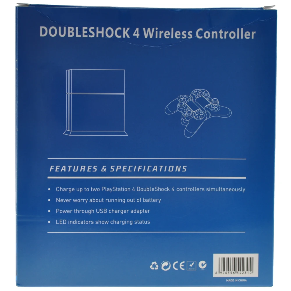 Trådløs PS4-kompatibel controller DoubleShock 4 til Playstation 4