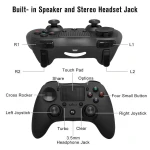 PS4 kompatibel trådløs controller sort DoubleShock 4