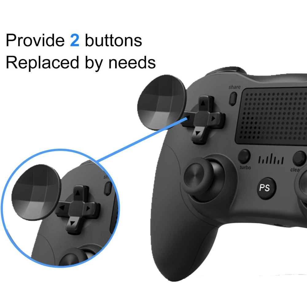 PS4 kompatibel trådløs controller sort DoubleShock 4