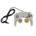 Hvid GameCube-controller til Wii med vibration - satkit
