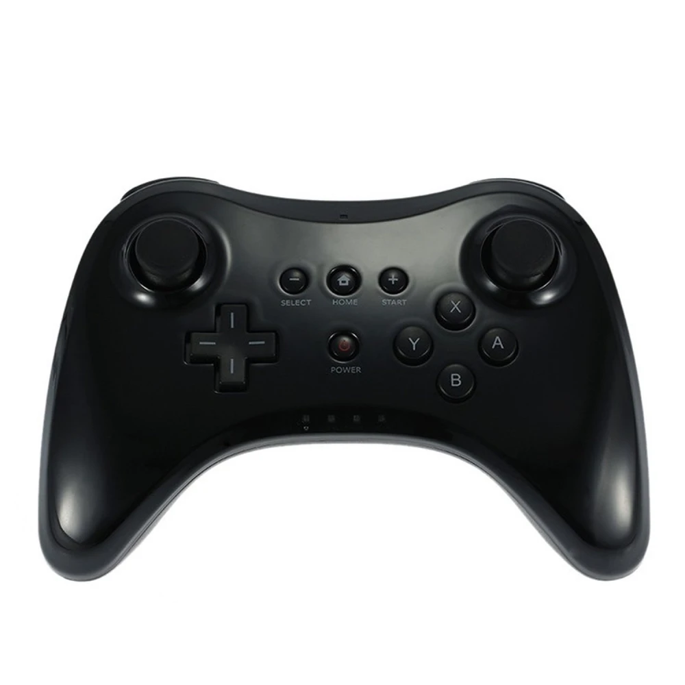 Sort Wii U Pro Controller kompatibel - trådløs controller til Wii U