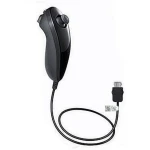 Kompatibel sort Wii Nunchuck-controller til præcis styring i Wii-spil