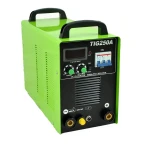 Vista lateral de la Maquina Soldadura Inverter TIG 315 DC con MMA mostrando ventilador y controles