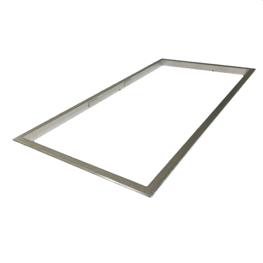 Indbygningsramme til LED-panel 120x30 cm til faste lofter