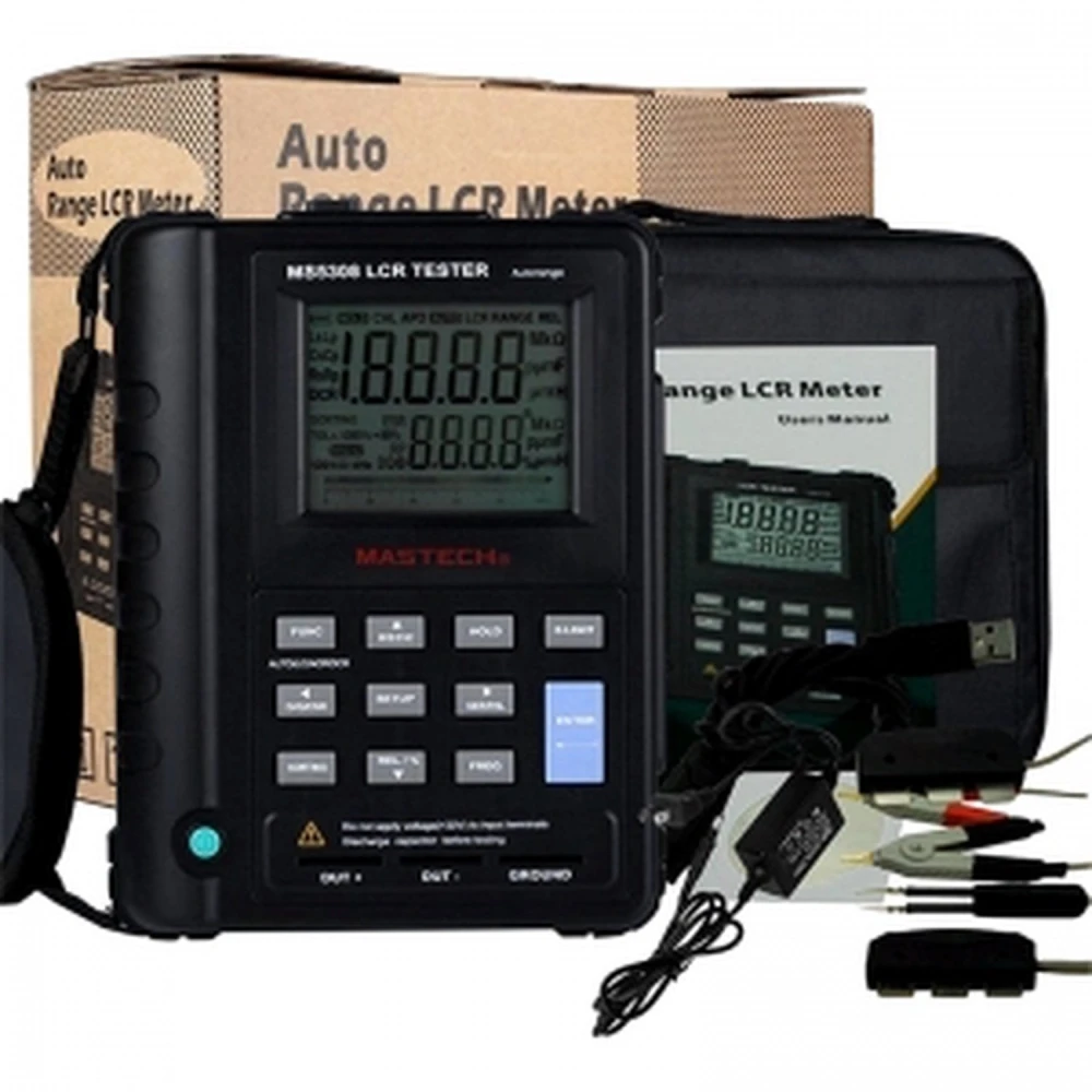 Mastech MS5308 LCR-bro-måler digital professionel præcis måling