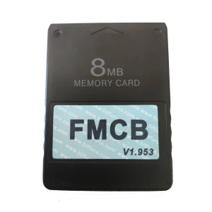 McBoot FMCB 1.953 Sony PlayStation2 PS2 8MB hukommelseskort OPL ESR HD