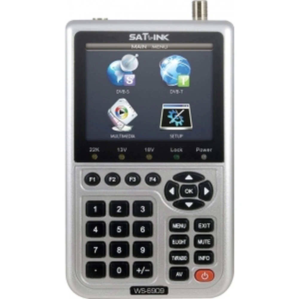 Satlink WS-6909 digital TV signal meter til DVB-T og DVB-S