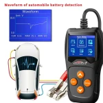 Konnwei KW600 12V batteritester til bil og motorcykel