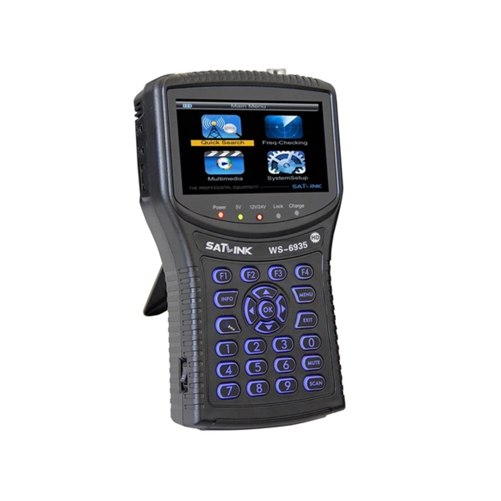 WS6935 DVB-T2 digitalt antennesignal-måler til professionelle