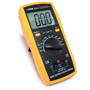 satkit Victor 6243 LCR-måler til præcis måling af induktans, kapacitans og modstand