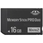 Memory Stick Pro Duo 16GB kompatibel med PSP - hukommelseskort til PSP