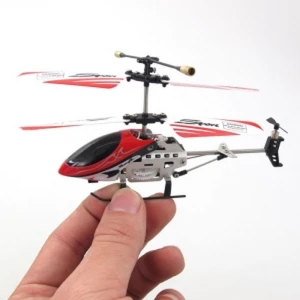 Mini fjernstyret helikopter A68675 med 3 kanaler og gyroskop
