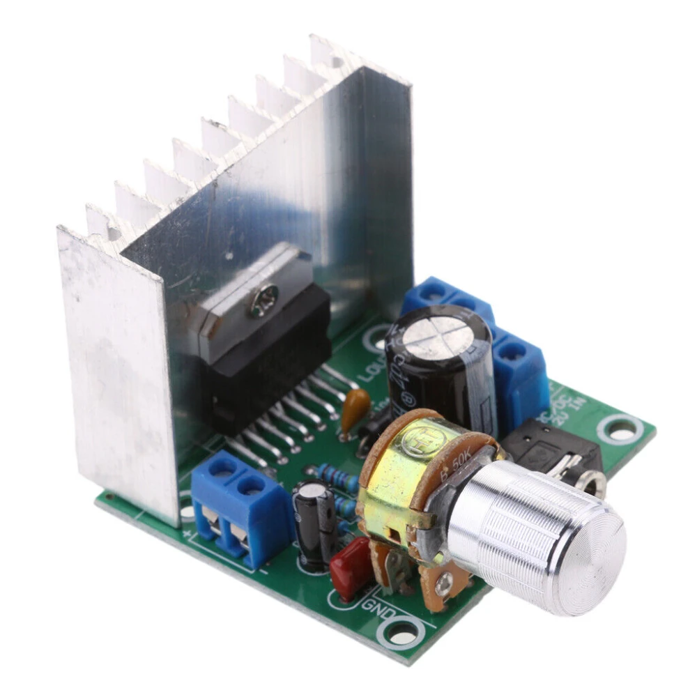 TDA7297 forstærkermodul 2x15W med dobbelt kanal til stereo lyd
