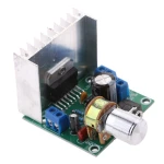 TDA7297 forstærkermodul 2x15W med dobbelt kanal til stereo lyd