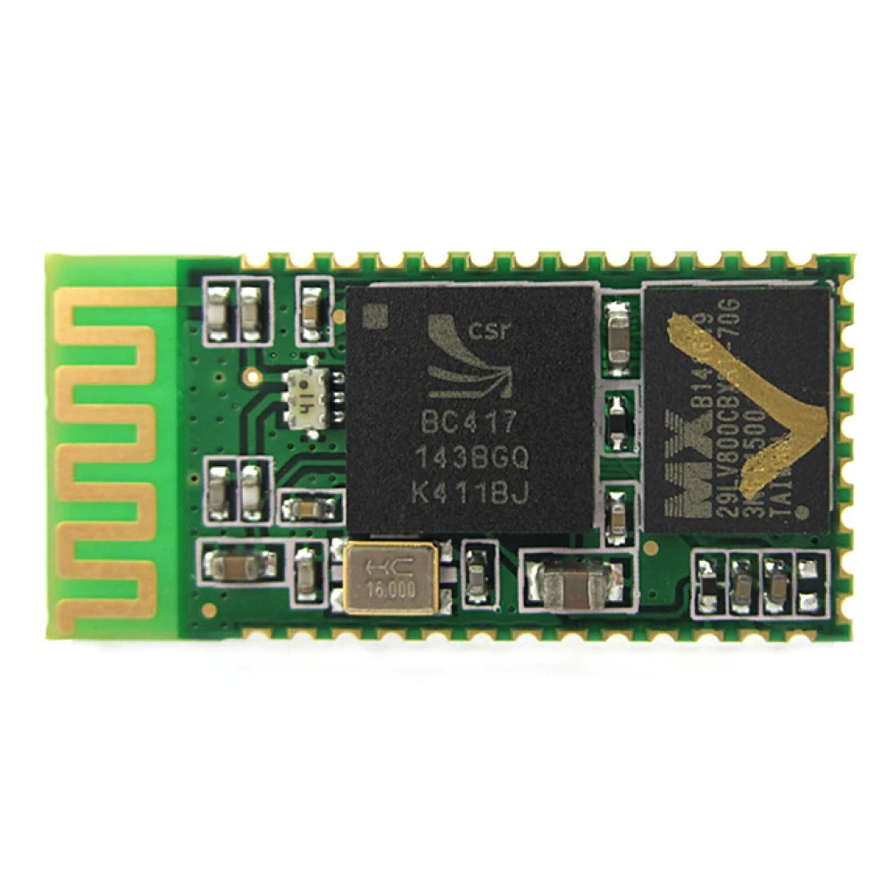HC-05 Bluetooth-modul uden board kompatibel med Arduino til elektronikprojekter