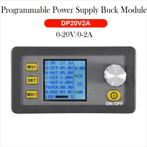 DP20V2A programmerbar strømforsyningsmodul med LCD med høj præcision