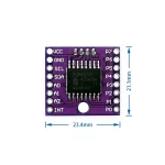 I2C PCF8574T modul til Arduino - E/S portudvider