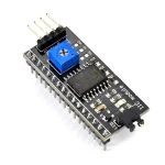 I2C-interface modul til Arduino 1602 LCD og 2004 LCD kompatibelt og effektivt
